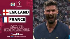 England vs France - Highlights FIFA World Cup Qatar 2022