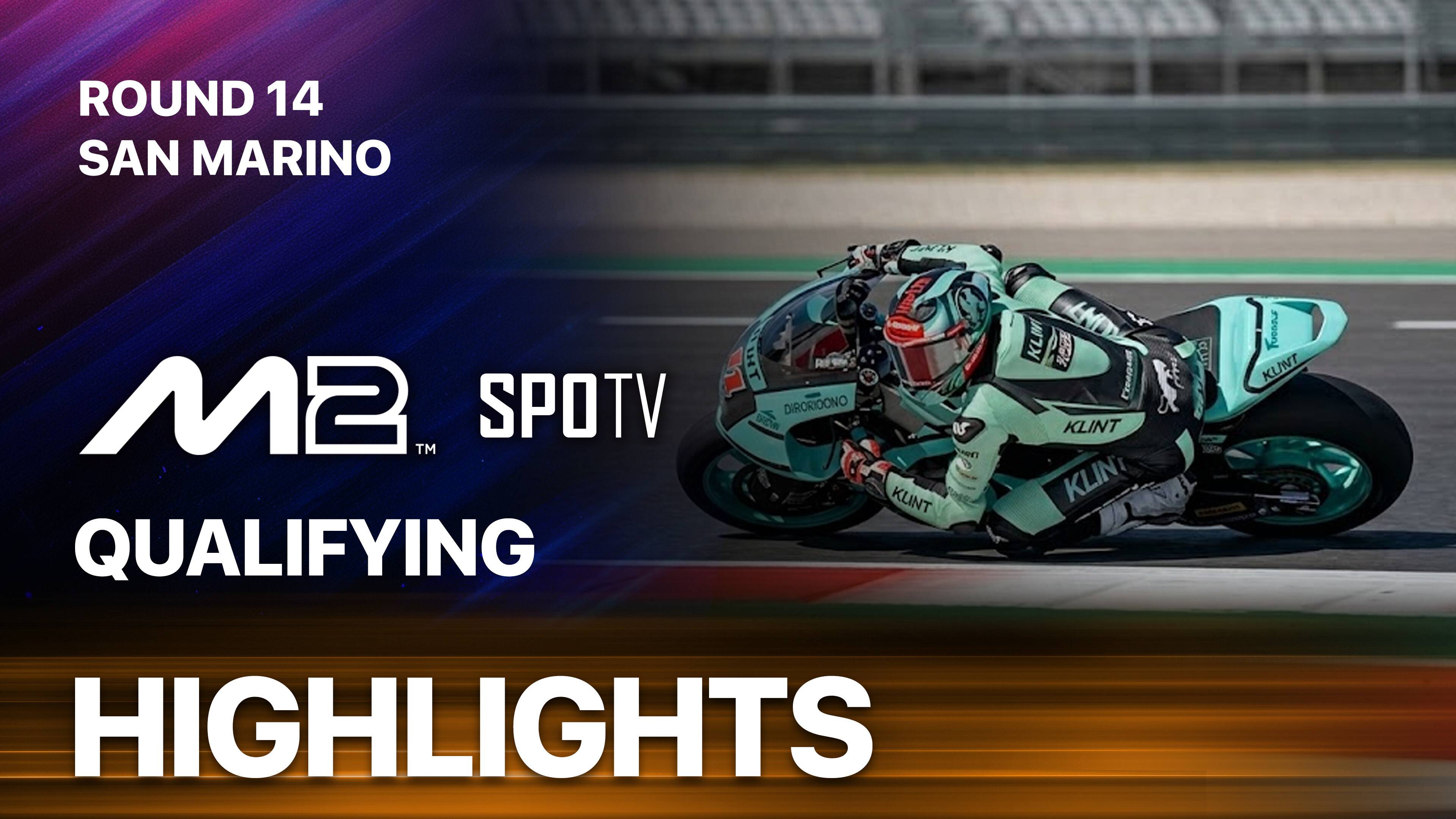 Moto2 Qualifying: Red Bull Grand Prix of San Marino and The Rimini Riviera - MotoGP 2026 Round 14