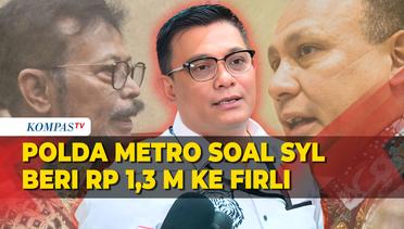 Kata Polda Metro Jaya soal SYL Ngaku Beri Rp 1,3 M ke Firli Bahuri