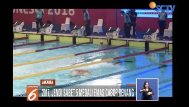 Jendi Pangabean, Atlet Renang Andalan Indonesia di Asian Para Games - Liputan6 Siang