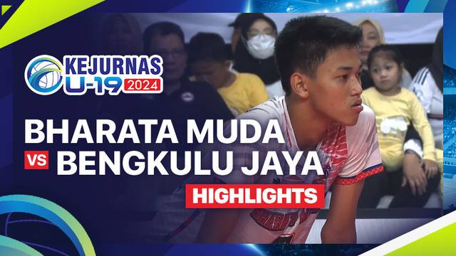 Putra: Bharata Muda vs Bengkulu Jaya - Grand Final - Highlights | Kejurnas Bola Voli Antarklub U-19 2024