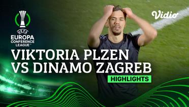 Viktoria Plzen vs Dinamo Zagreb - Highlights | UEFA Europa Conference League 2023/24