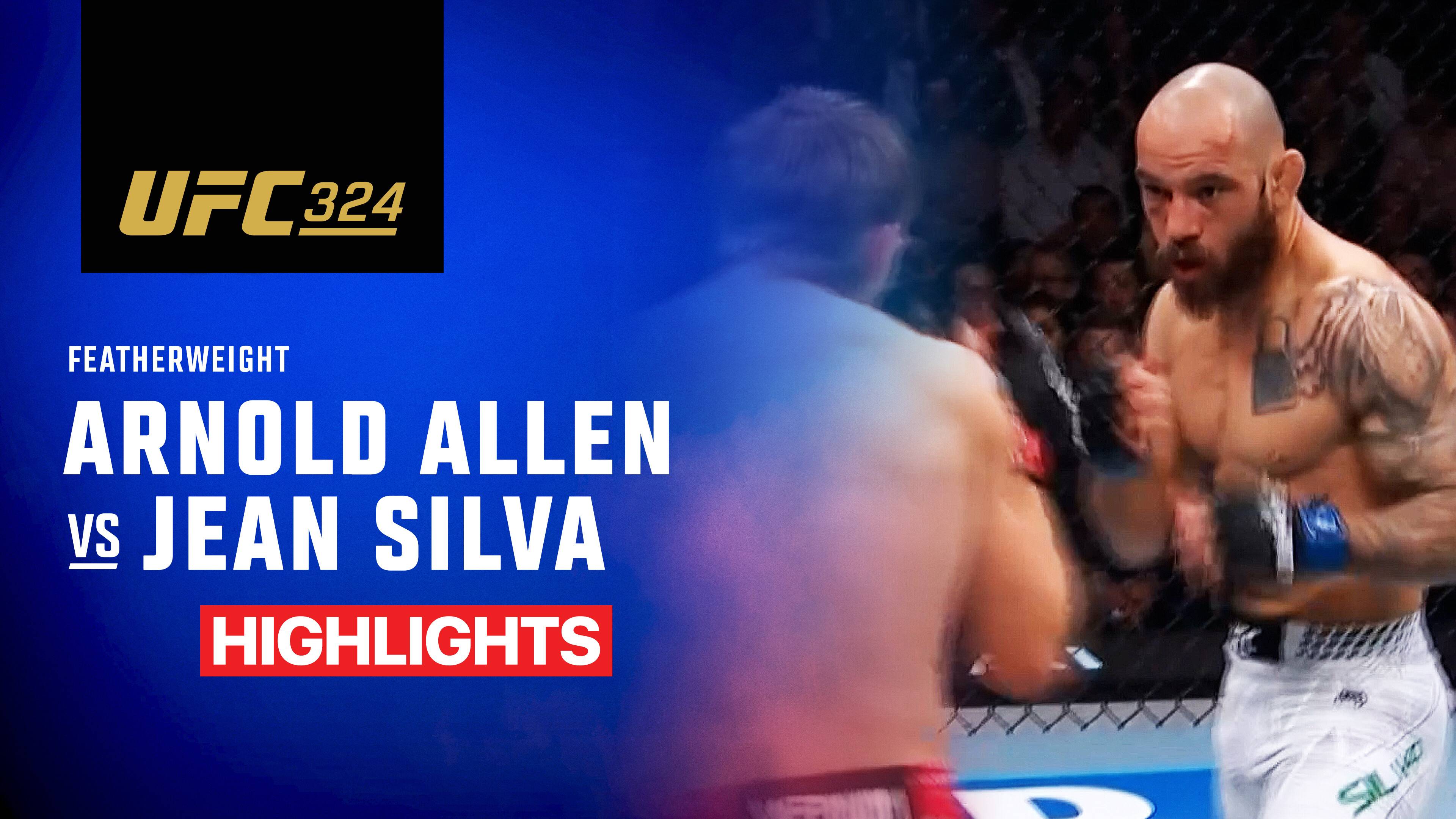 Arnold Allen vs Jean Silva - Featherweight | UFC 324