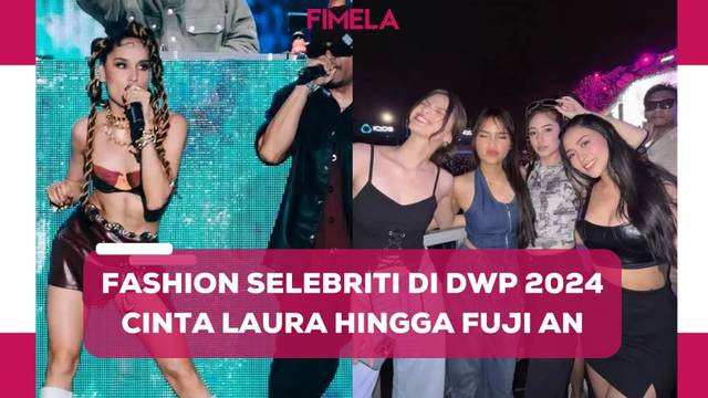 Gaya Fashion Selebriti di DWP 2024, dari Cinta Laura, Fuji An, hingga Rachel Vennya