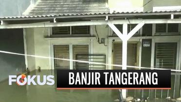 Petugas Terus Lakukan Penyisiran Rumah Warga Terdampak Banjir di Tangerang
