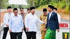 Presiden Jokowi Resmikan Jalan Nan Sarunai, Tabalong, 17 Maret 2023