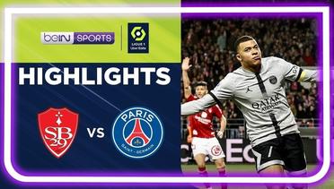 Match Highlights | Brest vs PSG | Ligue 1 2022/2023