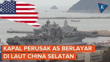AS Kerahkan Kapal Perusak Berpeluru Kendali ke Laut China Selatan