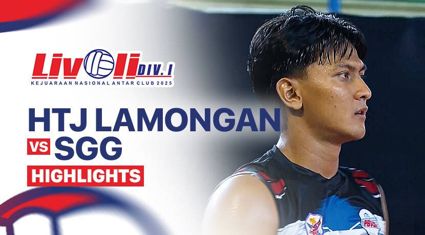 HTJ Lamongan Megilan Presisi vs SGG Volleyball Club