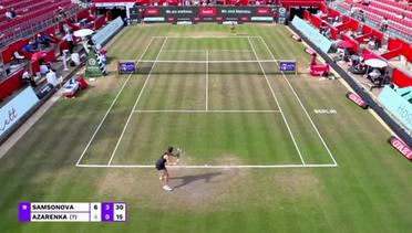 Match Highlights | Liudmila Samsonova 2 vs 0 Victoria Azarenka | WTA Viking Classic Birmingham 2021