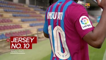 Tak Ada Lagi Lionel Messi, Inilah Ansu Fati dengan Jersey Barcelona Nomor 10
