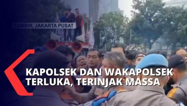 Berupaya Terobos Istana Negara, 26 Mahasiswa Ditangkap Saat Demo Ricuh di Gambir!