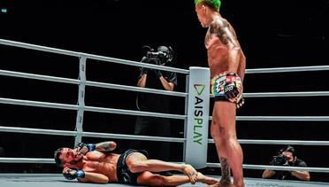 STRIKER VS. GRAPPLER Muay Thai Fighter CRUSHED BJJ Star