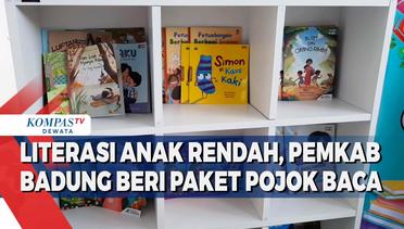 Literasi Anak Rendah, Pemkab Badung Beri Paket Pojok Membaca