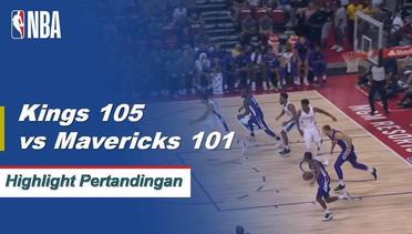 NBA I Cuplikan Pertandingan :  Kings 105 vs Mavericks 101  | Summer League 2019