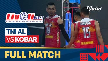Full Match | TNI AL vs Kobar | Livoli Divisi 1 Putra 2022