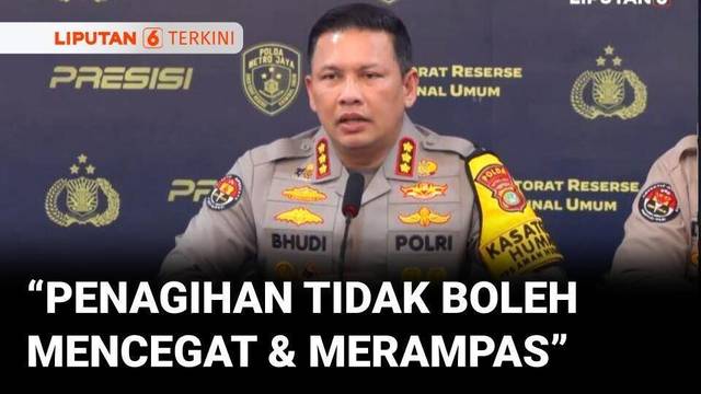 Polda Metro Jaya Tegaskan Debt Collector Tak Boleh Mencegat dan Merampas Kendaraan Saat Penagihan