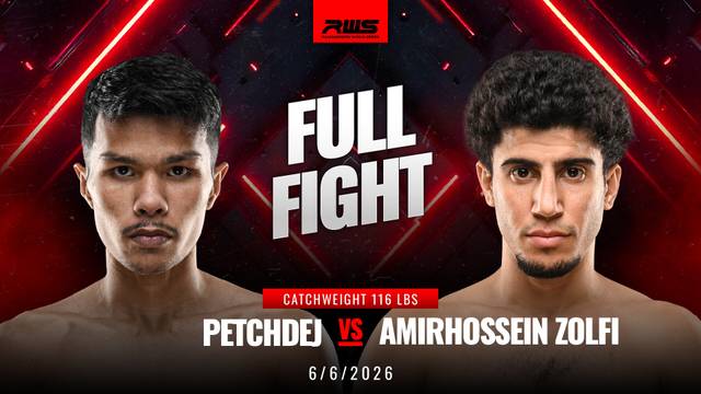 Petchdej vs Amirhossein - Full Fight | RWS Muay Thai 2026