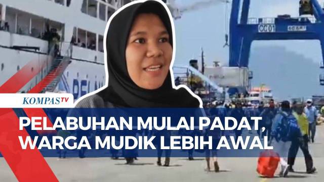 Pantauan Pelabuhan Parepare hingga Ternate, Warga Mulai Mudik Lebih Awal