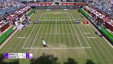 Match Highlights | Belinda Bencic vs Maria Sakkari | WTA Bett1 Open 2022