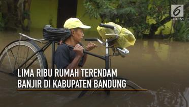 5000 Rumah Terendam Banjir di Kabupaten Bandung