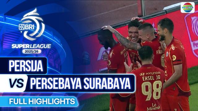 Persija VS Persebaya Surabaya - Full Highlights | BRI Super League 2025/26