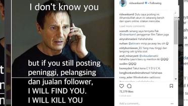 Cara Unik Ridwan Kamil Mengusir Penjual Online