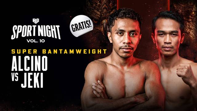 Alcino vs Jeki - Full Match | HW Sport Night Bali