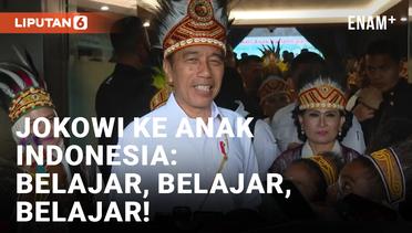 Peringati Hari Anak Nasional, Jokowi: Belajar, Belajar, Belajar!