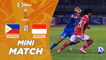Mini Match - Philippines vs Indonesia | Piala AFF U-19 2022