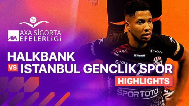 Halkbank vs Istanbul Genclik Spor - Highlight | Turkish Men's Volleyball League 2025/26