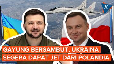 Jerman Izinkan Polandia Kirim Jet Tempur ke Ukraina