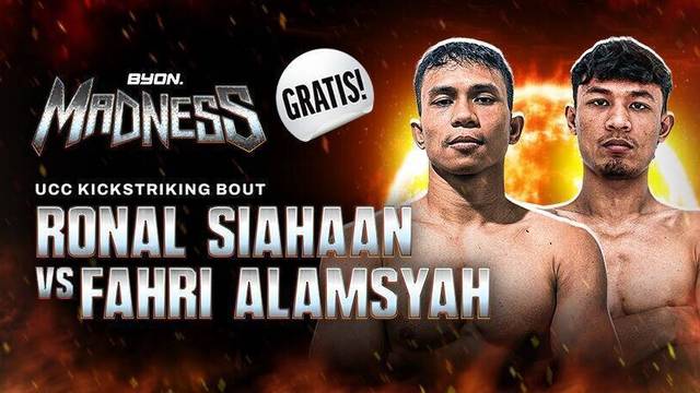 Ronal Siahaan vs Fahri Alamsyah - UCC Kickstriking Bout - Full Match | Byon Madness 2025