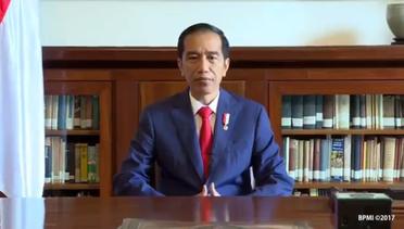 Presiden Joko Widodo menyerukan Pancasila