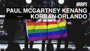 WHOOPS: Konser Paul McCartney Untuk Korban Penembakan Klub Gay Orlando