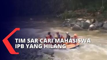 Pencarian Mahasiswa IPB yang Hilang Terus Dilakukan, Tim SAR Sisir Sungai Ciliwung & Gorong-Gorong