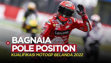 Hasil Kualifikasi MotoGP Belanda 2022, Pecco Bagnaia Pole Position