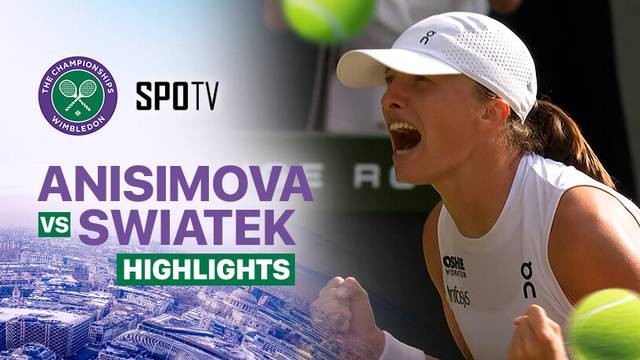 Final: Amanda Anisimova vs Iga Swiatek - Highlights | Wimbledon 2025