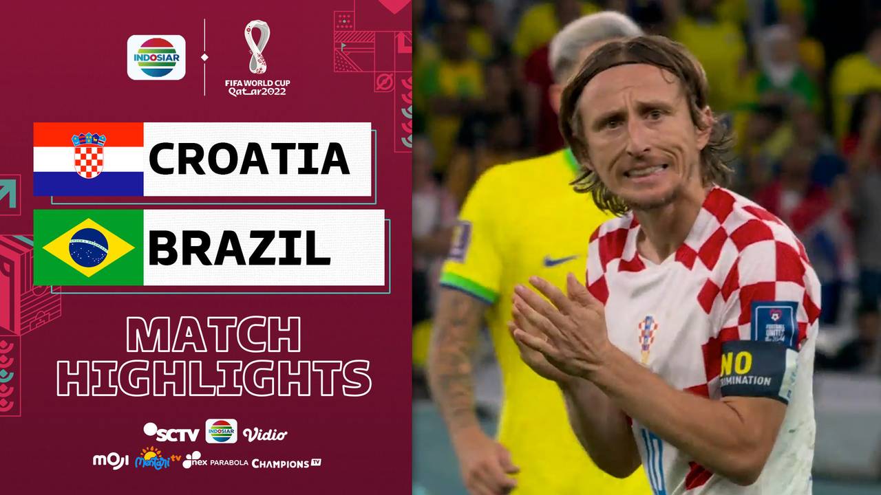 Croatia vs Brazil Highlights FIFA World Cup Qatar 2022 | Vidio