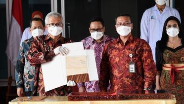 Pengembalian Naskah Asli Teks Proklamasi Tulisan Tangan Bung Karno ke ANRI, 18 Agustus 2022