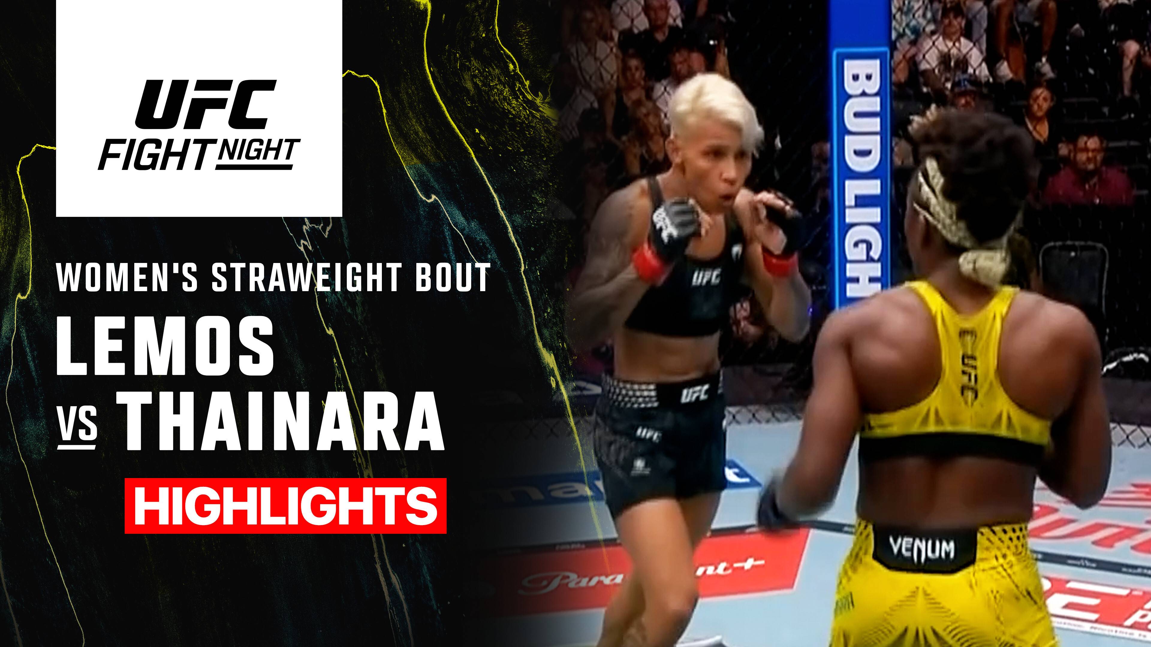 Amanda Lemos vs Alexia Thainara - Women's Straweight | UFC Fight Night