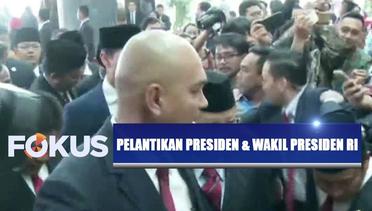 Prabowo-Sandi Tiba di Gedung DPR - Pelantikan Presiden dan Wakil Presiden