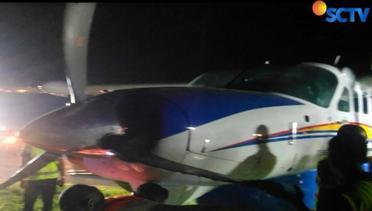 Pesawat Tergelincir Masuk Parit di Bandara Sentani Papua - Liputan6 Pagi
