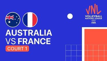 Full Match | VNL MEN'S -  Australia vs France | Volleyball Nations League 2021