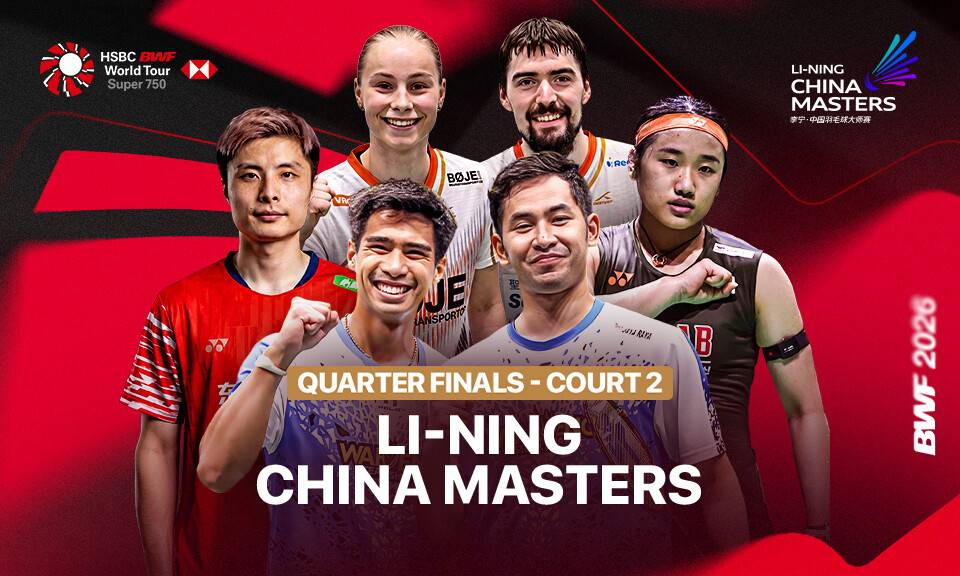 LI-NING China Masters 2026 - Quarterfinals (Court 2)