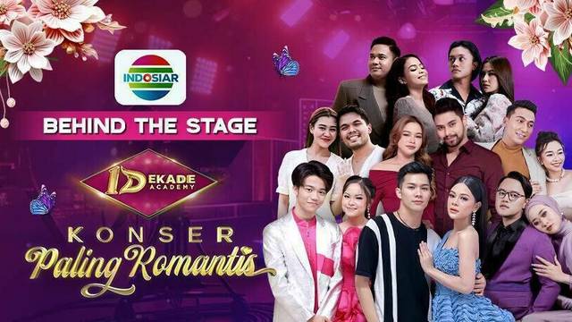 Behind The Stage 1 Dekade D'Academy Konser Paling Romantis