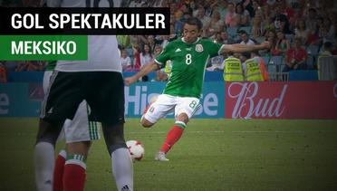 Ini Gol Spektakuler Meksiko ke Gawang Jerman