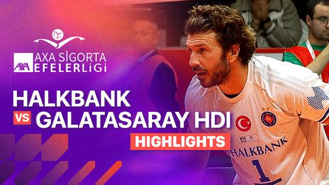 Halkbank vs Galatasaray HDI Sigorta - Highlight | Turkish Men's Volleyball League 2025/26