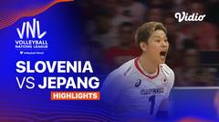 Semifinal: Slovenia vs Jepang - Highlights | Men's Volleyball Nations League 2024