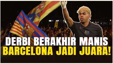 Reaksi Fans Barcelona Setelah Berhasil Amankan Gelar Juara La Liga di Derbi Catalunya!